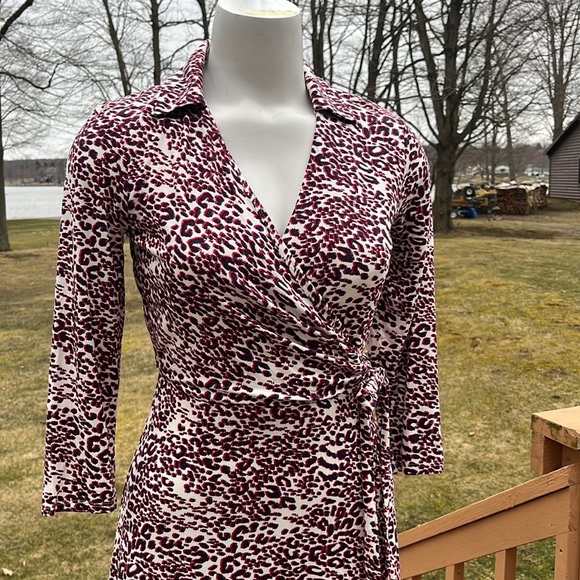 NWT Tommy Hilfiger wrap-style dress S - Picture 4 of 15